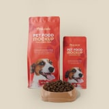 Pet food packaging