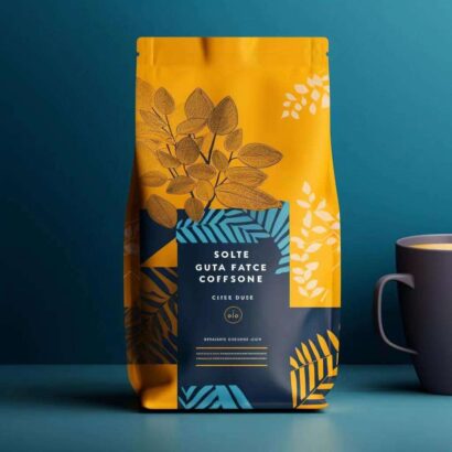 Custom coffee bag