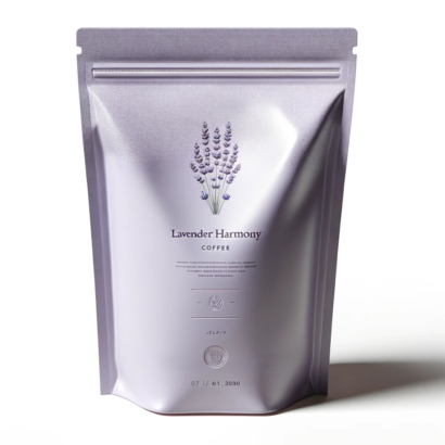 Ziplock plastic green tea