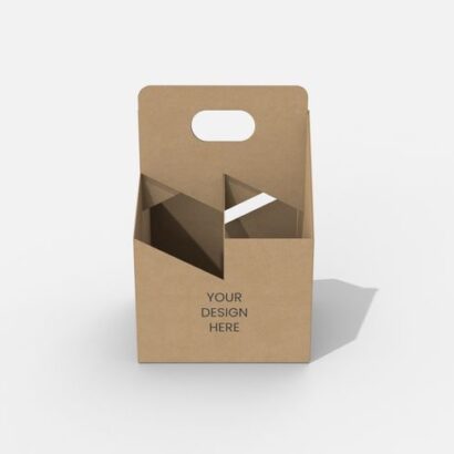 4 Pack Bottle Carrier Custom