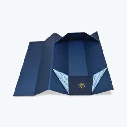 Collapsible Whiskey Packaging Boxes