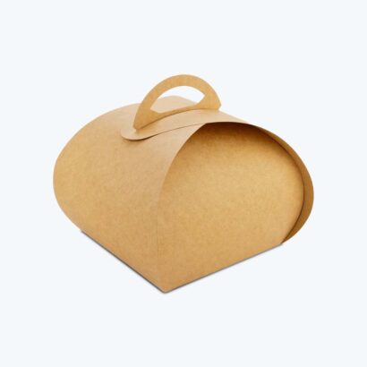 Kraft Cake Boxes with Handle
