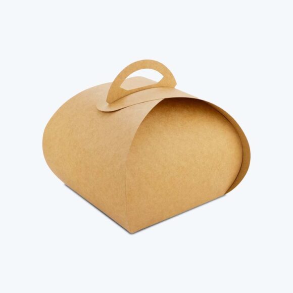 Kraft Cake Boxes with Handle