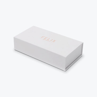 White Cosmetic Luxury Box with Lid